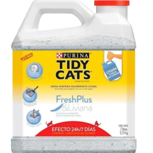 Arena Sanitaria para gatos Tidy Cats FreshPlus & Liviana